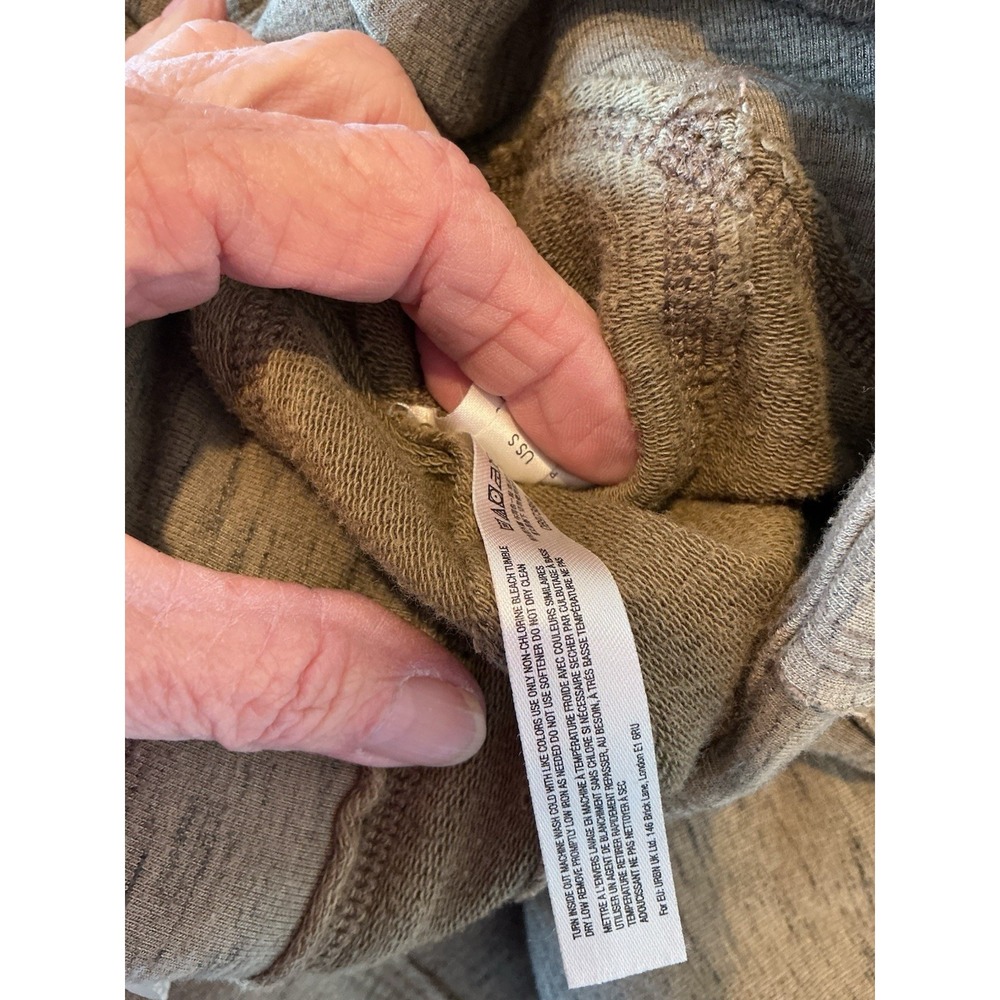 FP Movement FREE PEOPLE Hybrid Exposed Seam Detail Leggings SMALL Gray/Green - Picture 4 of 8